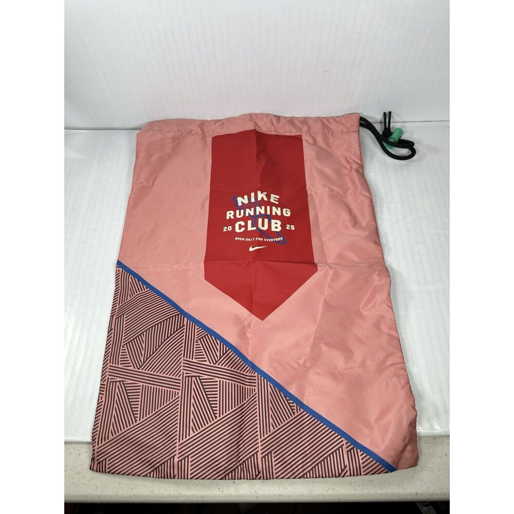 Nike Running 2025 Club Track And Field Shoe Sneaker Drawstring Bag Red NEW
